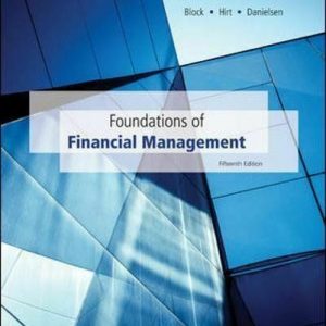 Test Bank For Foundations of Financial Management 15th Edition Block Hirt Danielsen