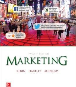 Test bank for Marketing 12th edition by Roger A. Kerin Steven W. Hartley 3