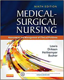 Test Bank for Medical Surgical Nursing Assessment and Management of Clinical Problems 9th Edition by Sharon L. Lewis Shannon Ruff Dirksen