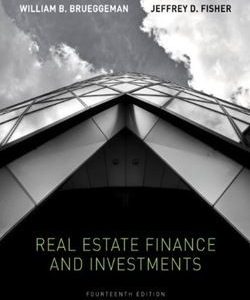 Real Estate Finance and Investments 14th Edition Brueggeman Test Bank