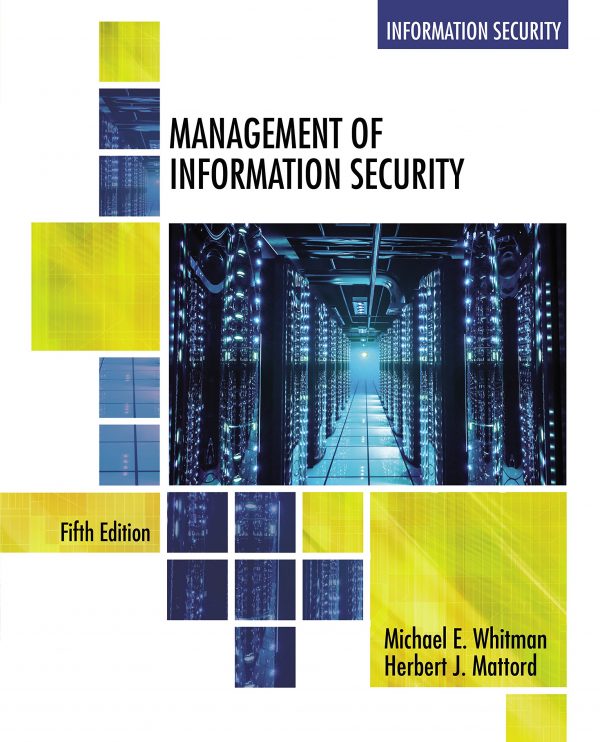 Solution Manual Instructors Manual for Management of Information Security 5th Edition by Michael E. Whitman Herbert J. Mattord