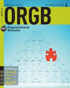 Test Bank For ORGB 4 4th Edition by Debra Nelson James Campbell Quick