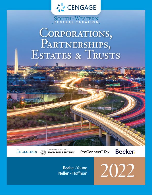 Solution Manual for South Western Federal Taxation 2022 Corporations Partnerships Estates and Trusts 45th Edition