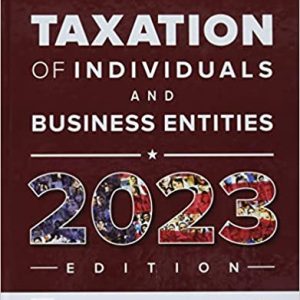 solution manual for mcgraw hills taxation of individuals and business entities 2023 14th edition by brian spilker author benjamin ayers john barrick troy lewis john robinson connie weaver