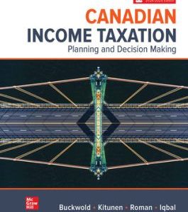 Test Bank for Canadian Income Taxation 20242025 27th Edition