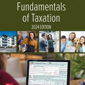 Solution Manual for Fundamentals of Taxation 2024 Edition 17th Edition